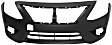 Front Primed Bumper Cover, Sedan, Without Chrome Insert