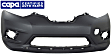 Front Primed Bumper Cover CAPA Certified