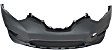 Front Primed Bumper Cover CAPA Certified