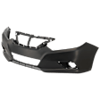 Front Primed Bumper Cover, Without Parking Aid Sensor Holes