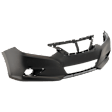 Front Primed Bumper Cover, Without Parking Aid Sensor Holes