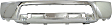 Front, Lower Bumper, Chrome, 2-Piece Type, Without Mounting Brackets