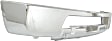 Front, Lower Bumper, Chrome, 2-Piece Type, Without Mounting Brackets