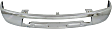 Front, Lower Bumper, Chrome, 2-Piece Type, Without Mounting Brackets
