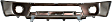 2005-2017 Nissan Frontier - Front, Lower Bumper, Chrome, With Mounting Brackets