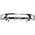Front, Lower Bumper, Chrome, With Mounting Brackets, CAPA CERTIFIED