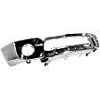 Front, Lower Bumper, Chrome, With Mounting Brackets, CAPA CERTIFIED