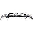 Front, Lower Bumper, Chrome, With Mounting Brackets, CAPA CERTIFIED
