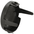 Front, Passenger Side Fog Light Cover, Black