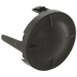 Front, Passenger Side Fog Light Cover, Black