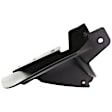 Front, Driver Side Fog Light Cover, Black