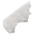 Front, Driver Side Bumper Bracket, Cover Bracket, 4 Cyl., 1.6L Engine