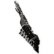 Front, Passenger Side Bumper Bracket, Cover Frame