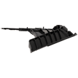 Front, Driver Side Bumper Bracket, Cover Frame