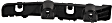 Front, Passenger Side Bumper Bracket