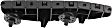 Front, Passenger Side Bumper Bracket