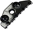 Front, Driver Side, Upper Bumper Bracket, Side Bracket