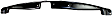 Front, Upper Bumper Retainer, Coupe