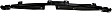 Front, Upper Bumper Retainer, Coupe