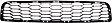 Front Bumper Grille, Textured Black, SR Model
