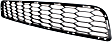 Front Bumper Grille, Textured Black, SR Model