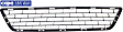 Front Bumper Grille, Textured Black CAPA Certified