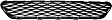 Front Bumper Grille, Textured Gray, 4 Cyl., 2.5L Engine