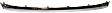 Front, Driver or Passenger Side Bumper Trim, Chrome