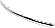 Front, Driver or Passenger Side, Lower Bumper Trim, Chrome