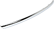 Front, Driver or Passenger Side, Lower Bumper Trim, Chrome