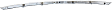 Front, Driver or Passenger Side, Lower Bumper Trim, Chrome