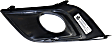 Front, Passenger Side Fog Light Trim, Textured Black, 6 Cyl., 3.5L Engine