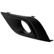 Front, Driver Side Fog Light Trim, Textured Black, 6 Cyl., 3.5L Engine