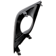 Front, Driver Side Fog Light Trim, Textured Black, 6 Cyl., 3.5L Engine