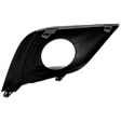 Front, Driver Side Fog Light Trim, Textured Black, 6 Cyl., 3.5L Engine