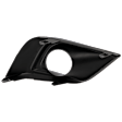 Front, Driver Side Fog Light Trim, Textured Black, 6 Cyl., 3.5L Engine