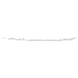 Front, Driver Side Bumper Trim, Chrome