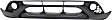 2015-2017 Nissan Juke - Front, Lower Valance, Bumper Cover, Textured, CAPA Certified