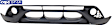 2015-2017 Nissan Juke - Front, Lower Valance, Bumper Cover, Textured, CAPA Certified