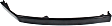 Front, Passenger Side Bumper Trim, Black