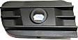 Front, Driver Side Bumper Trim, Textured Black