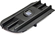 Front, Driver Side Bumper Trim, Textured Black