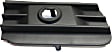 Front, Driver Side Bumper Trim, Textured Black