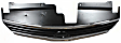 Upper Grille Assembly, Chrome Shell with Painted Dark Gray Insert