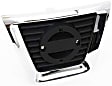 Center Grille, Chrome Shell with Painted Black Insert, 4 Cyl., 2.5L Engine