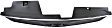 2010 Nissan Sentra Base - Upper Grille Assembly, Chrome Shell with Painted Dark Gray Insert