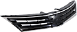 Grille, Chrome Shell with Painted Black Insert, 4 Cyl., 1.8L Engine