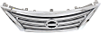 2013-2015 Nissan Sentra - Grille, Chrome Shell with Painted Silver Insert, 4 Cyl., 1.8L Engine