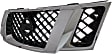 Upper Grille Assembly, Chrome Shell with Black Insert