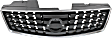 Grille, Chrome Shell with Painted Silver Black Insert, 4 Cyl., 2.0L Engine